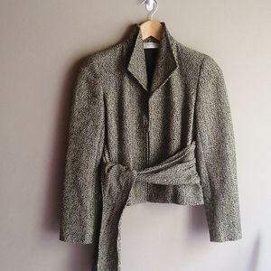 VALENTINO Vintage Tweed Jacket Size 4